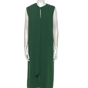 Joseph Asymmetrical Green Dress